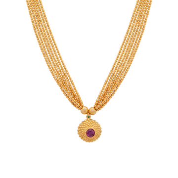 Varnali: Multi-Strand Pendant Necklace
