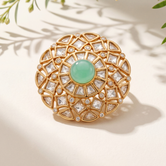 Ritvaa Manidarpan Ring