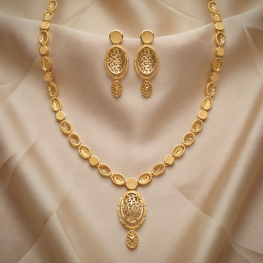 Ritvaa Garbhika Long Necklace Set