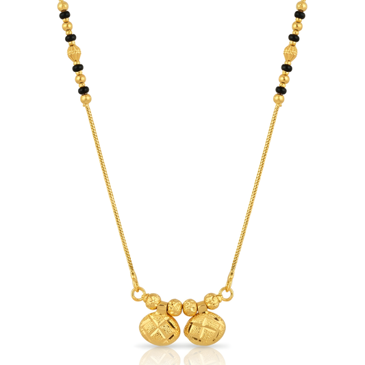 Ritvaa Sleek Aura - Golden Oval Harmony