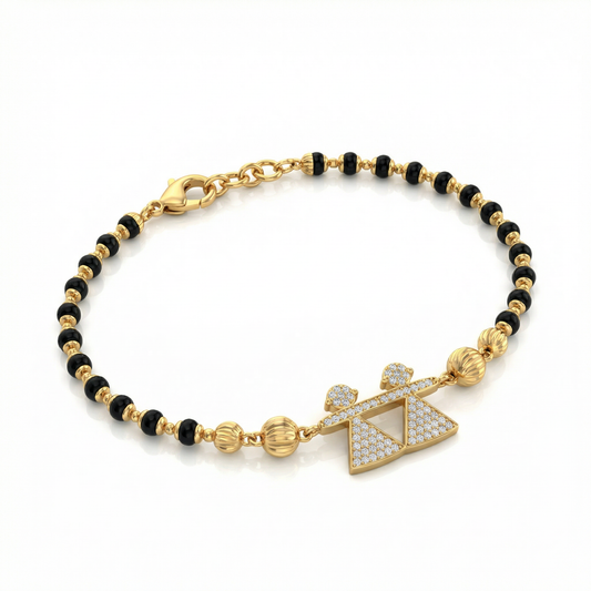 Nivedita Mangalsutra Bracelet