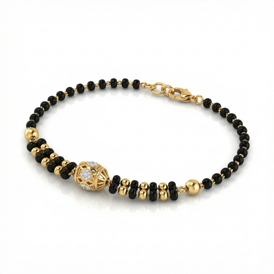 Sukshma Mangalsutra Bracelet