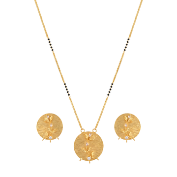 Ritvaa Retro Sun-Dial Mangalsutra Set