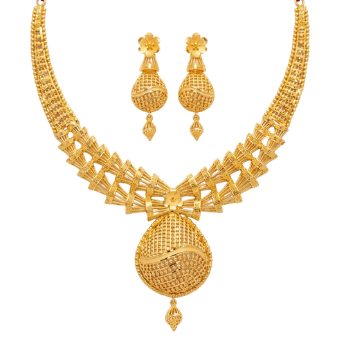 Ritvaa Stylish Short Necklace Set