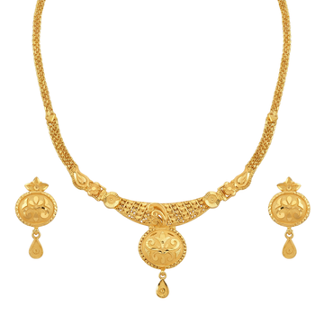 Alankrita Gold Necklace Set