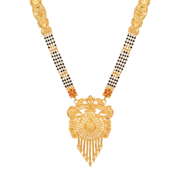 Sahachar Four-Strand 24K Gold-Layered Mangalsutra