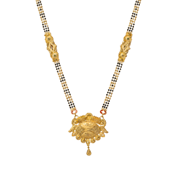 Traditional Gold Mangalsutra Set