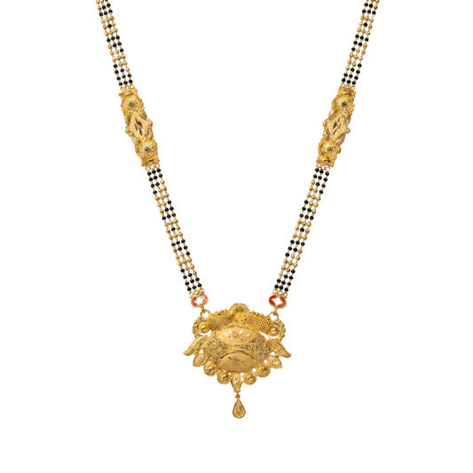 Traditional Gold Mangalsutra Set