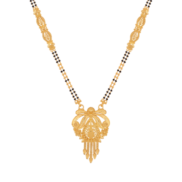 Ornate Bow Motif Mangalsutra
