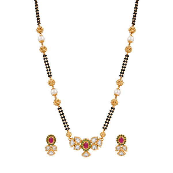 Bhairavi Traditional Kundan Mangalsutra Set