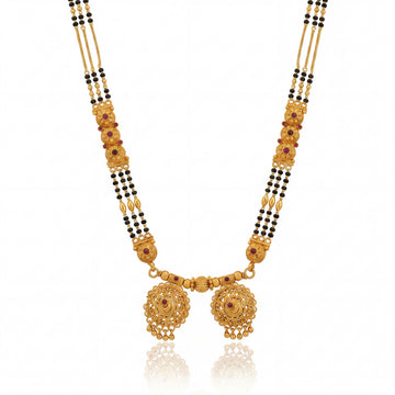 Multi-Chain Designer Gold Mangalsutra
