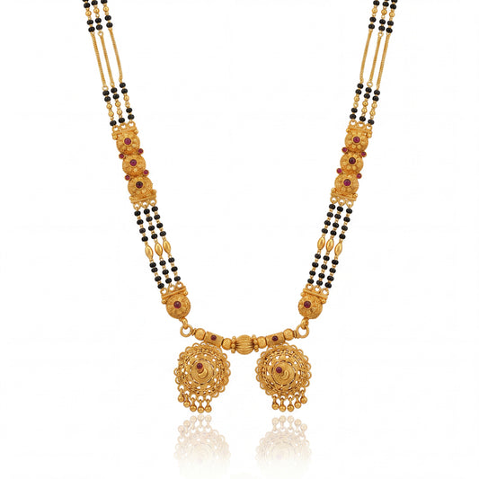 Multi-Chain Designer Gold Mangalsutra