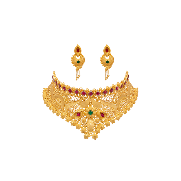 Suvarnaad Choker Set