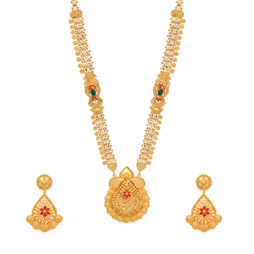 Regal Heritage Gold-Plated Long Haram Set