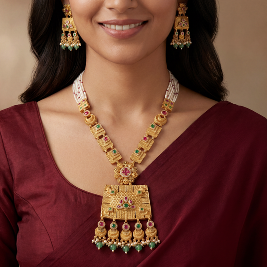 Valabhi Long Set