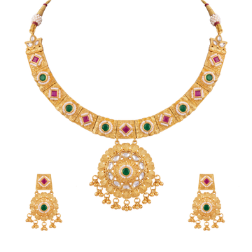 Rajyashri Necklace Set
