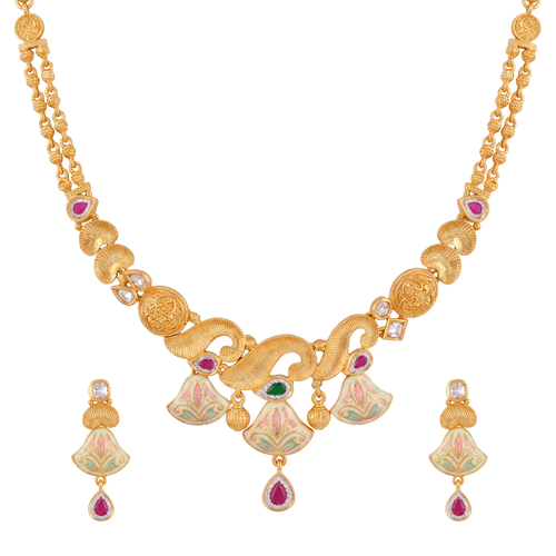 Vardhaki Necklace Set