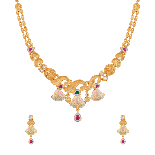 Vardhaki Necklace Set