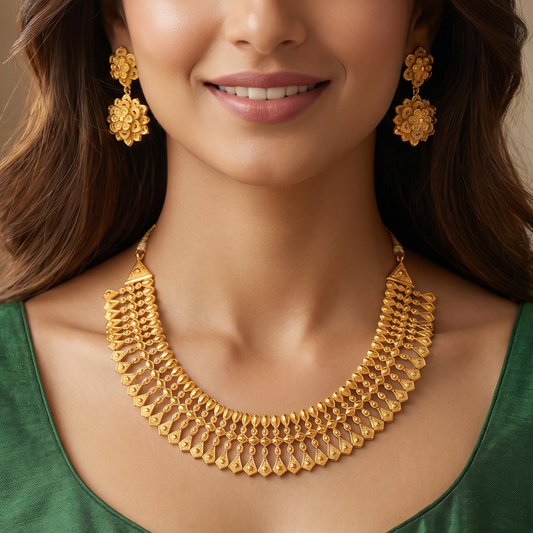 Ritvaa Rajlata Traditional Necklace Set