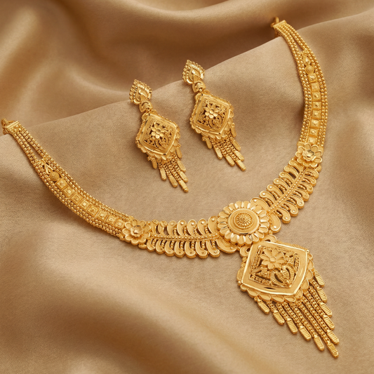 Anvira Necklace Set