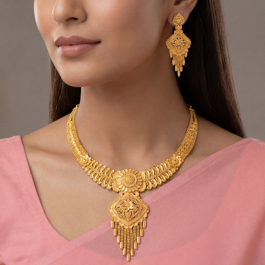 Anvira Necklace Set