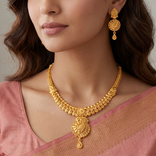 Parijata Necklace Set