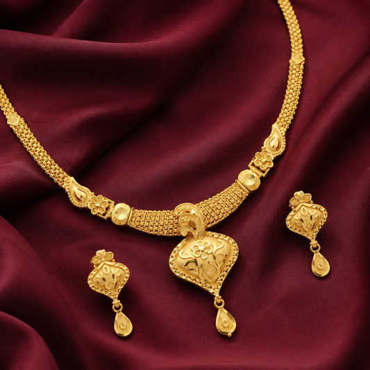 Sajrekha Necklace Set