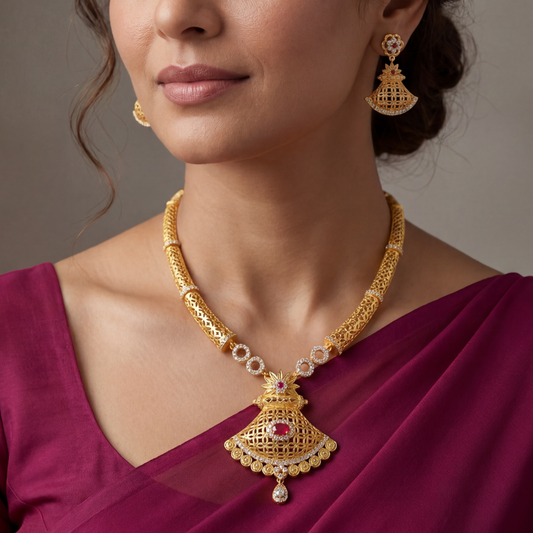 Kalabhini Necklace Set