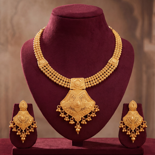 Rajavardhan Necklace Set