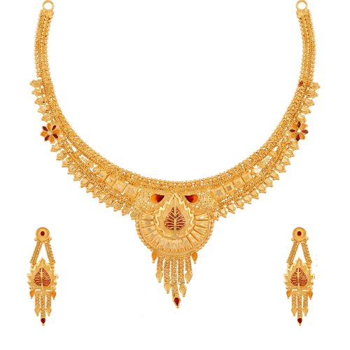 Kesarvedh Necklace Set