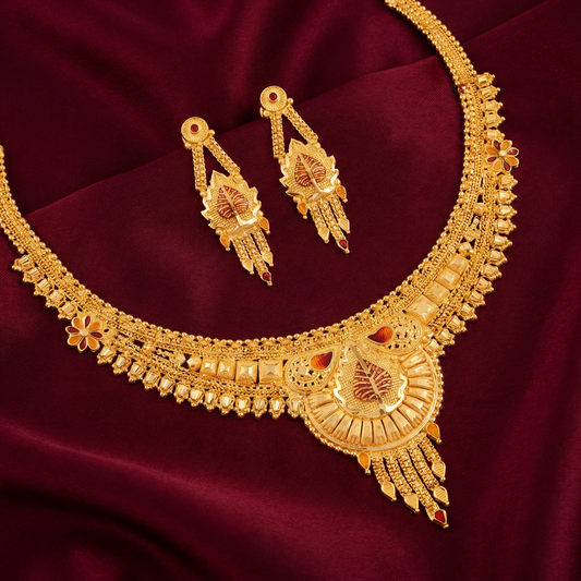 Kesarvedh Necklace Set