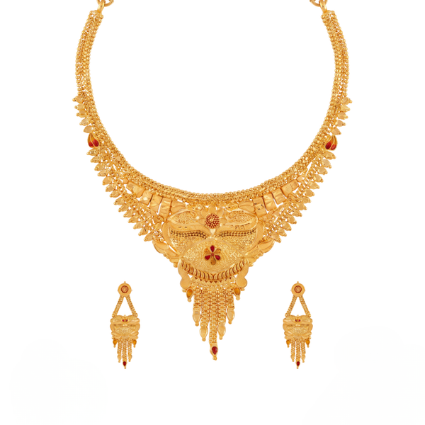 Navavidhi Necklace Set