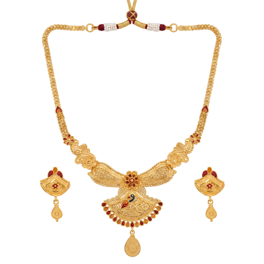 Shyamapankh Necklace Set