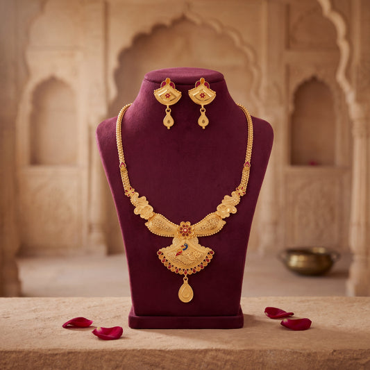 Shyamapankh Necklace Set