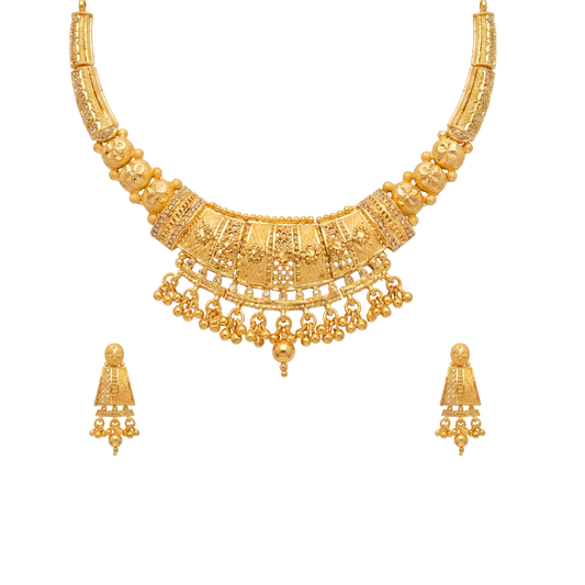Svarnashilp Necklace Set