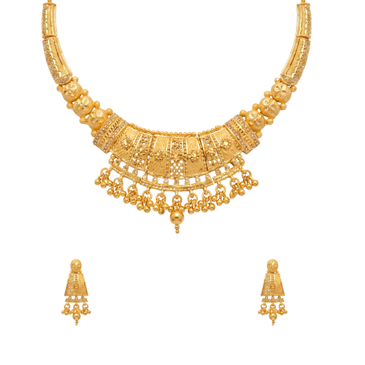 Svarnashilp Necklace Set