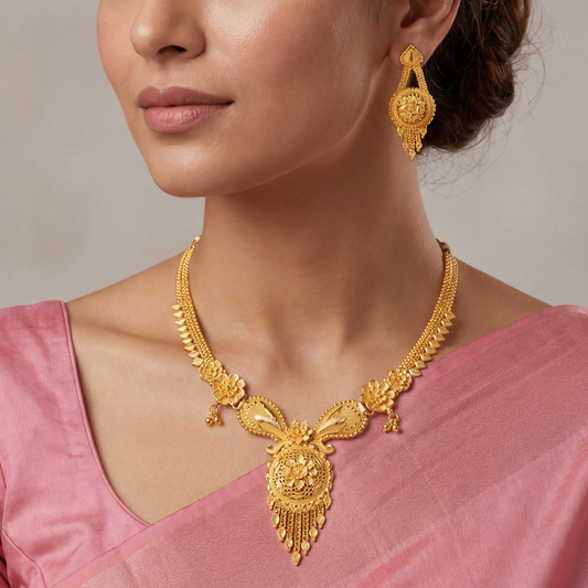 Kumeshi Necklace Set