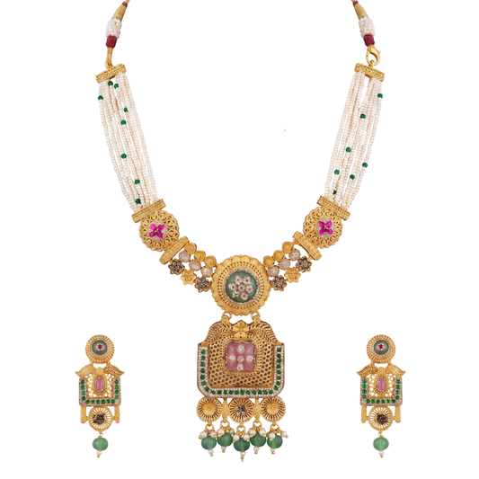 Shrimand Necklace Set