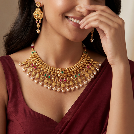 Kanchanika Necklace Set