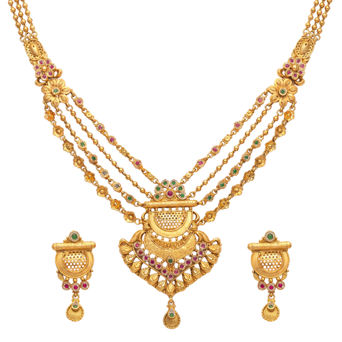 Suvarnapat Necklace Set