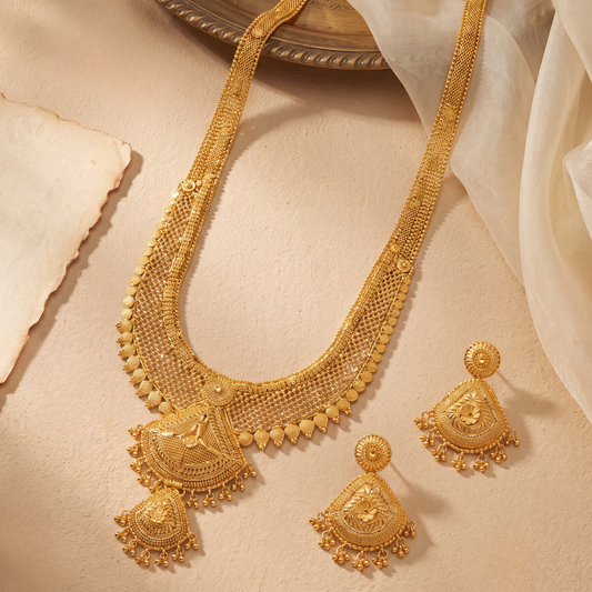 Korvai Necklace Set