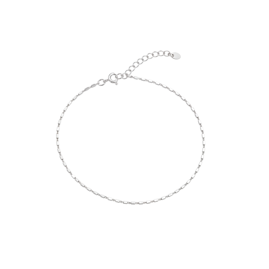 Bare: Chain Anklet in Sterling Silver