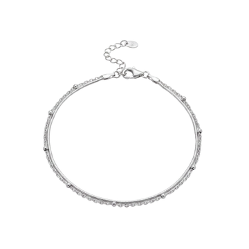 Evermore: Link Anklet in Sterling Silver