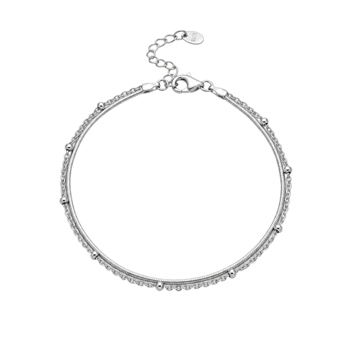 Evermore: Link Anklet in 925 Sterling Silver
