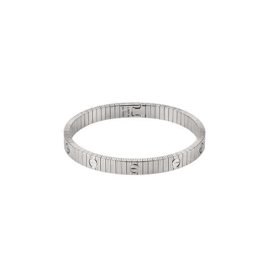The Mainstay: Cartier-Inspired Kada in 925 Sterling Silver