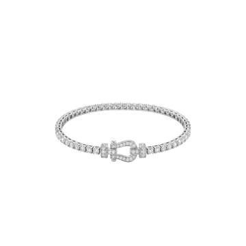 Inseparable: Buckle Bracelet in 925 Sterling Silver