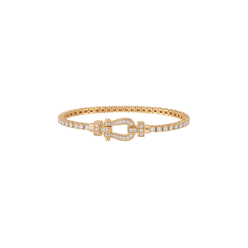 Inseparable: Buckle Bracelet in Gold Vermeil 925 Sterling Silver