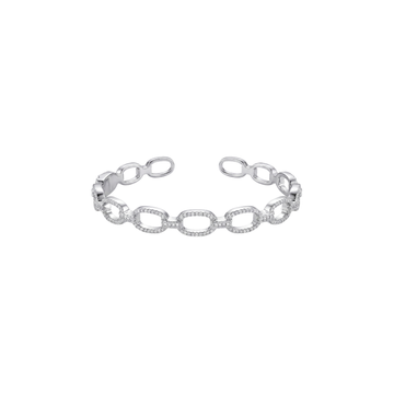 Open Link Chain Diamond Kada