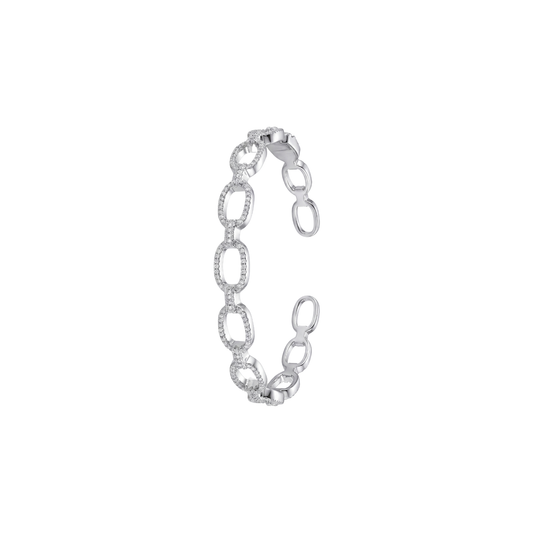 Open Link Chain Diamond Kada