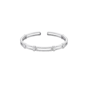 Multi-Row Baguette Station Diamond Kada